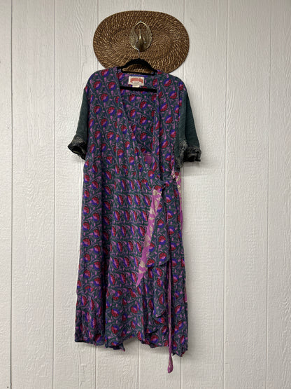 Summer Flourish Wrap Dress 0725 128