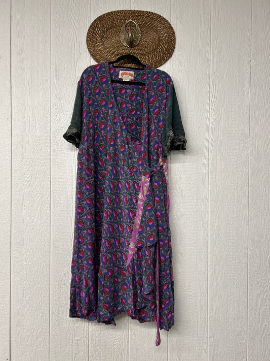Summer Flourish Wrap Dress 0725 128