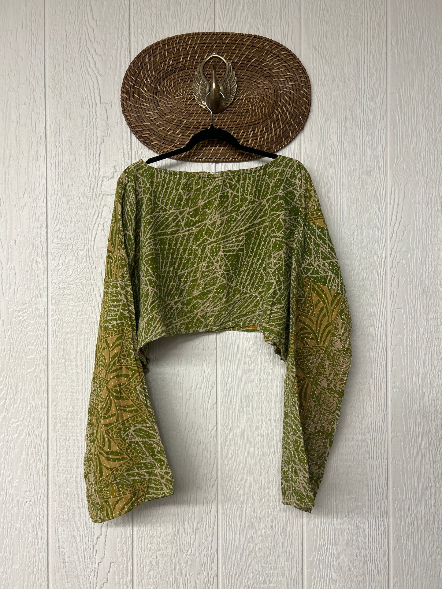 Pareo Kantha Abundance Crop Top 1225 086