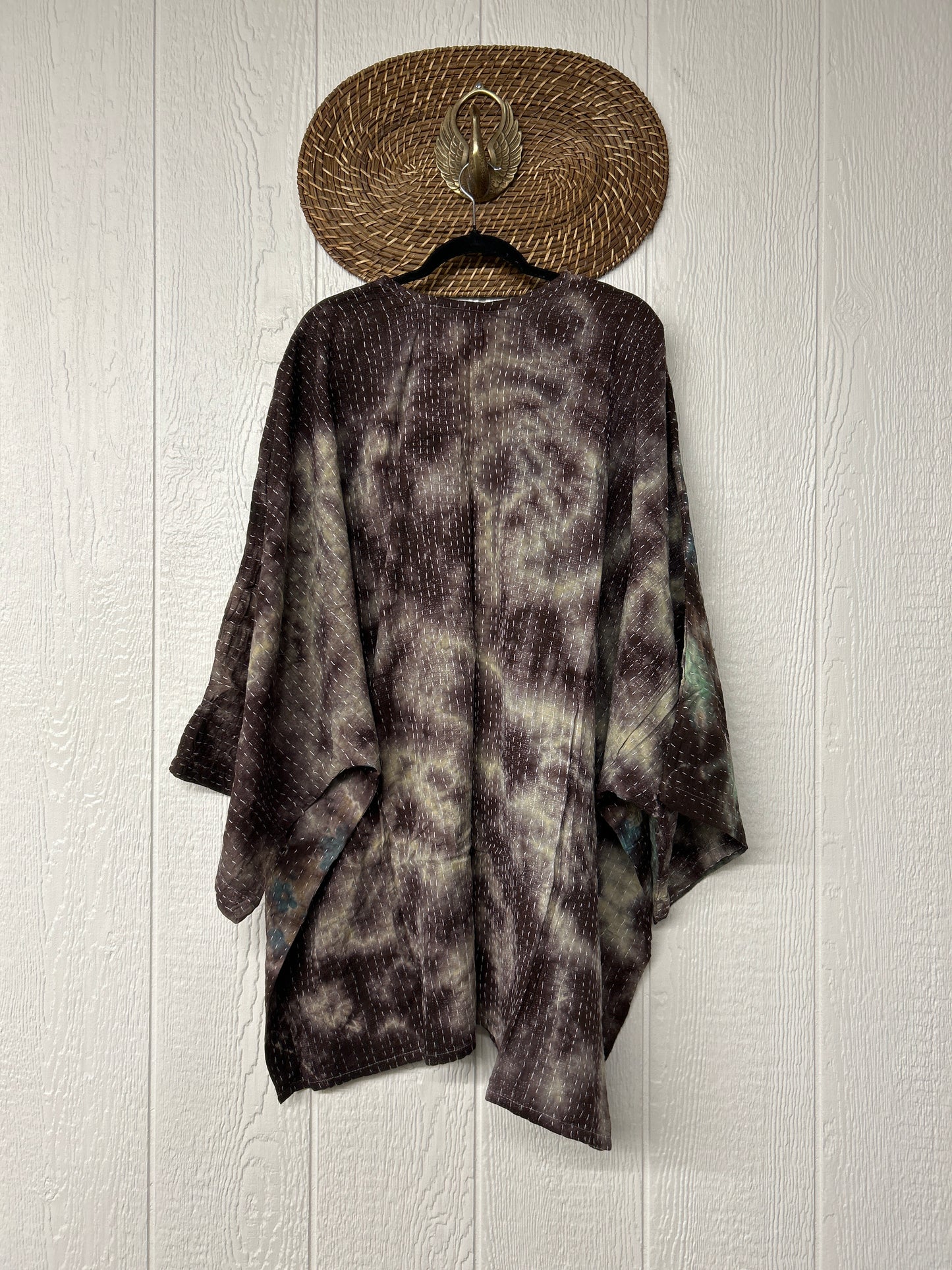 RETAIL Pareo Kantha Gaia Button-Down Kimono 0526 010