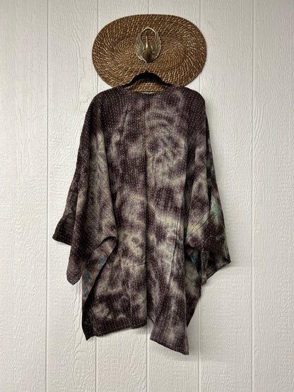 RETAIL Pareo Kantha Gaia Button-Down Kimono 0526 010