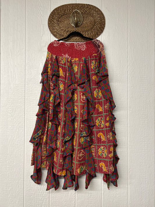 Pareo Kantha Willow Maxi Skirt 0826 102