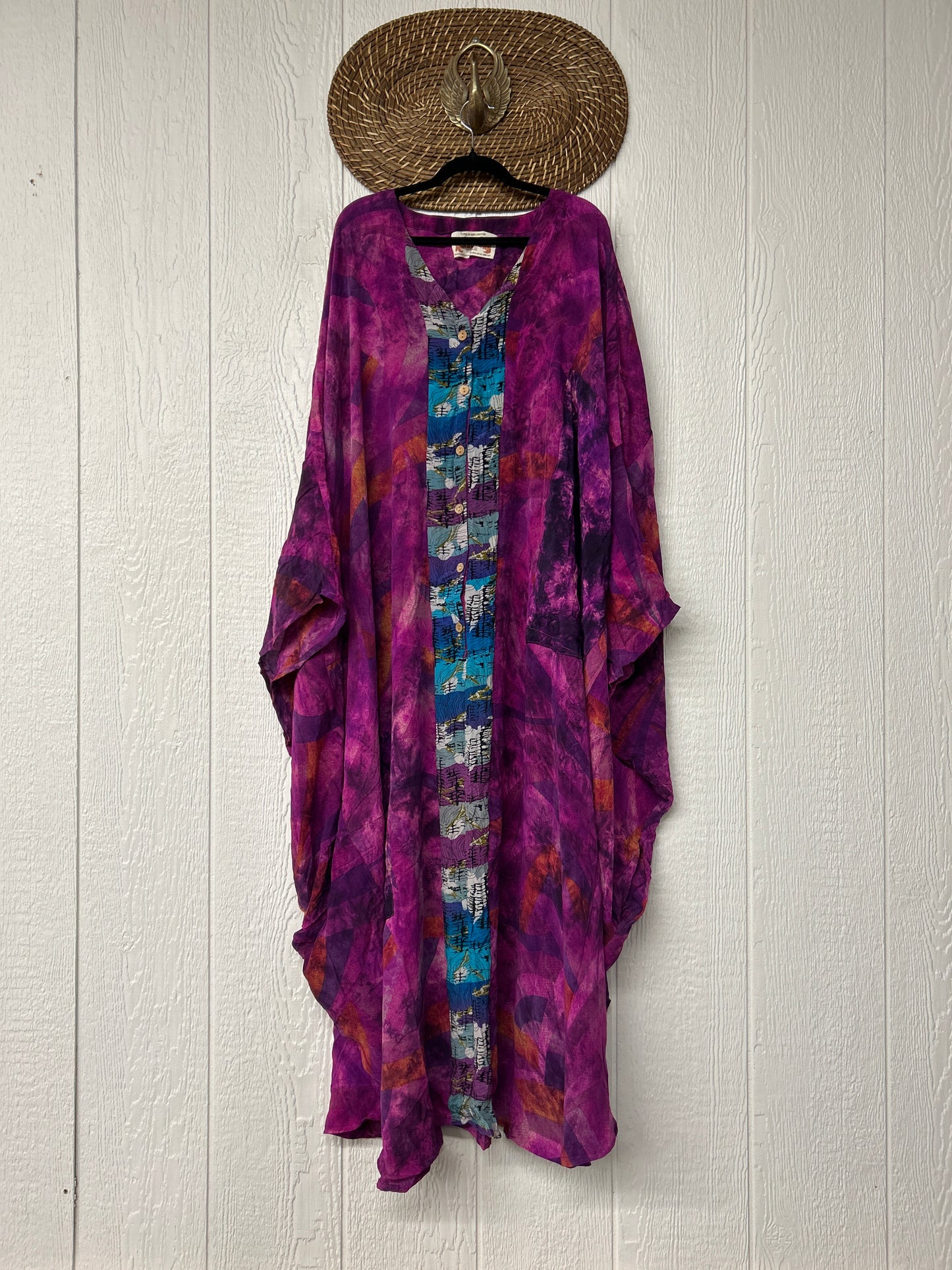 Crepe Sari Bowie Muu Dress 0826 194