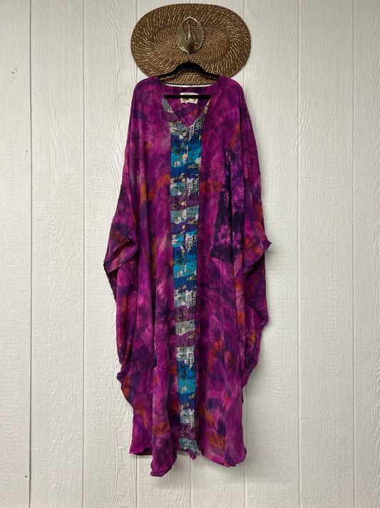 Crepe Sari Bowie Muu Dress 0826 194
