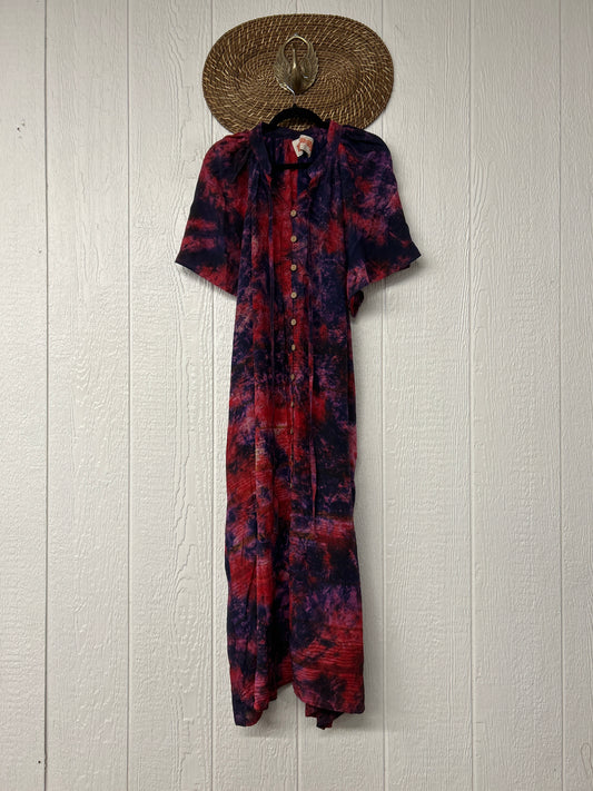Crepe Sari Summer Woodstock Duster 0626 249