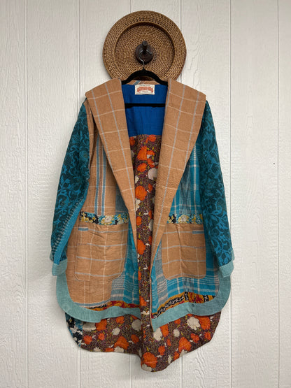 Fine Kantha Drifter Coat 1026 052