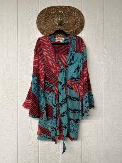 Crepe Sari Shortie Spellbound Kimono 0426 028
