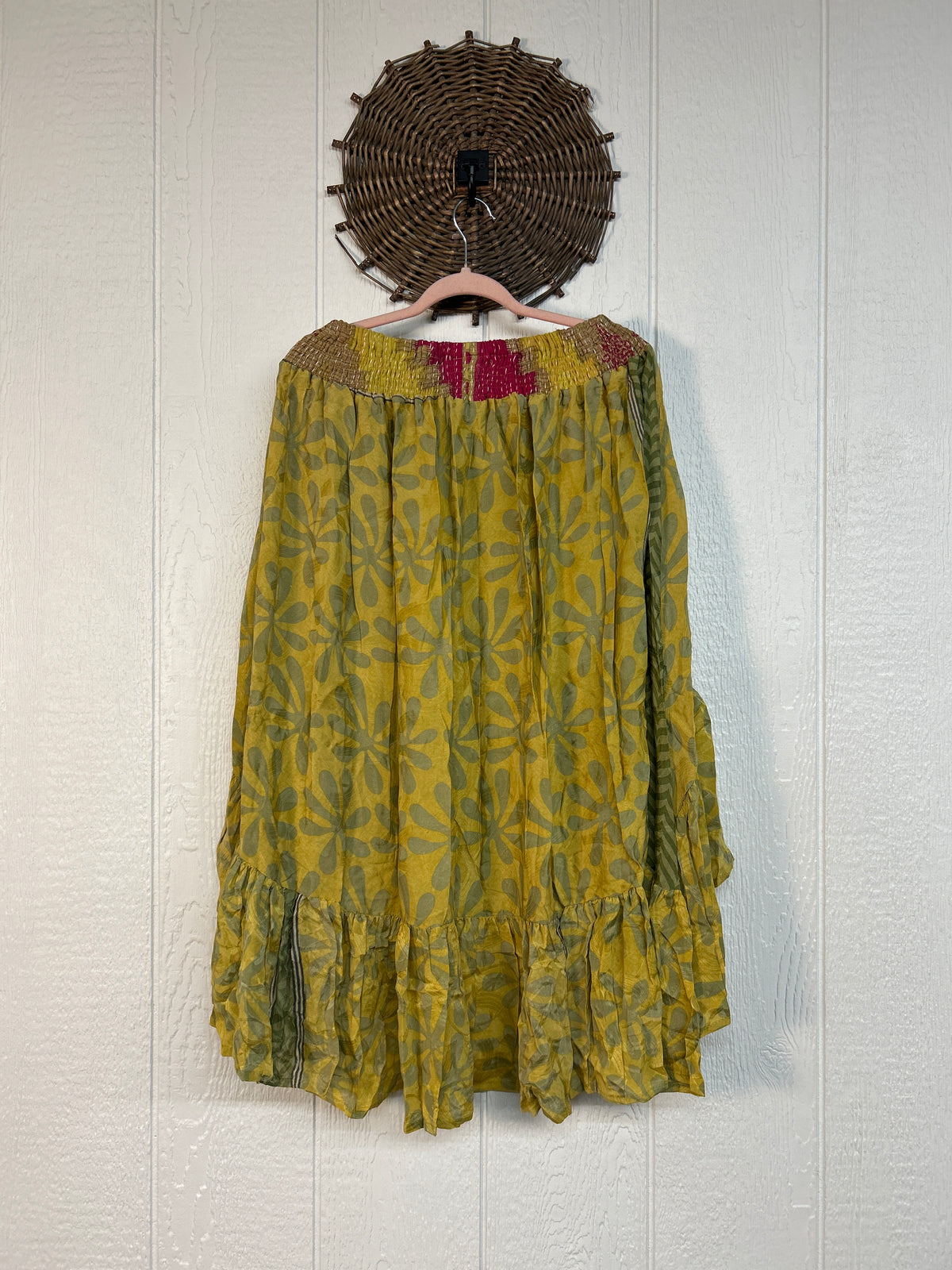 Crepe Sari Dahlia Skirt 1026 176