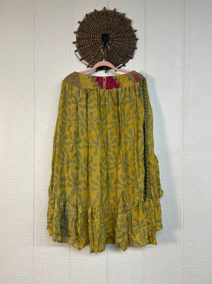Crepe Sari Dahlia Skirt 1026 176
