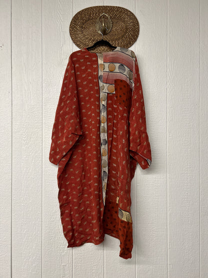 Crepe Sari Gaia Duster Dress 0826 077