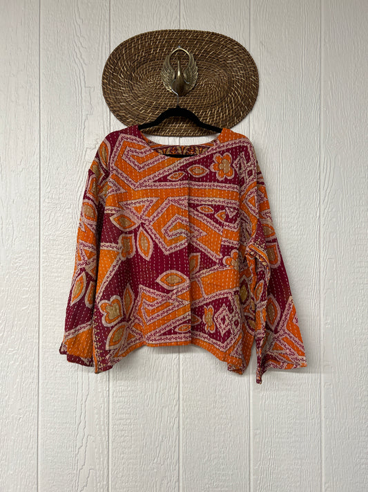 Pareo Kantha Wanderer Pocket Crop Top 0226 149