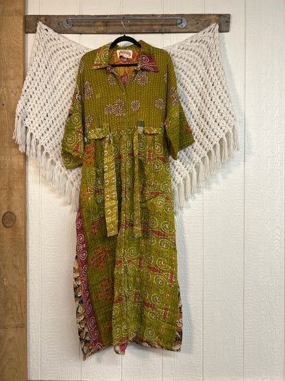 Pareo Kantha Gravity Duster Dress 0226 128