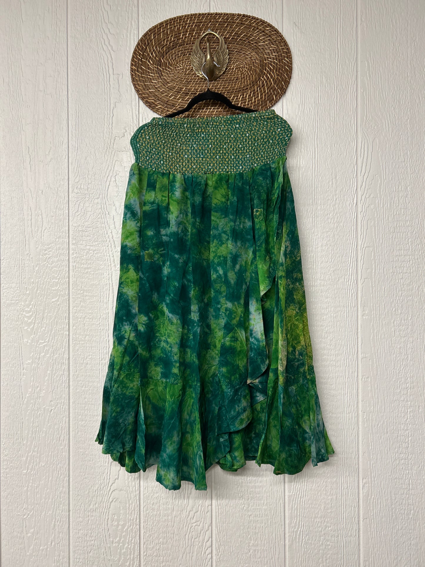 Crepe Sari Inner Peace Wrap Skirt 0626 186
