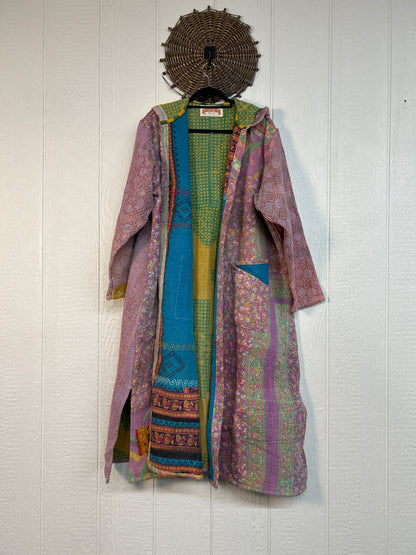 Fine Kantha Rising Sun Coat 1026 081