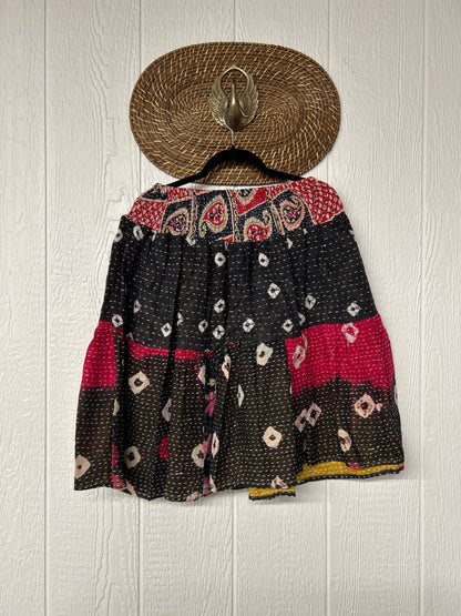 Pareo Kantha Meadow Skirt 0826 196