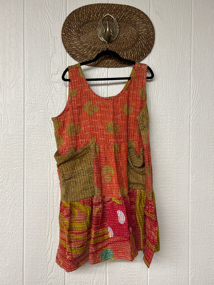 Kantha Meadow Mini Dress 0625 035
