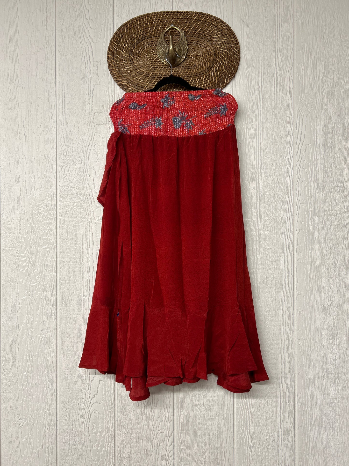 Crepe Sari Inner Peace Wrap Skirt 0626 254