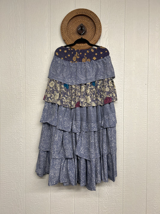 Rasgulla Sari Venus Ruffle Maxi 1125 169