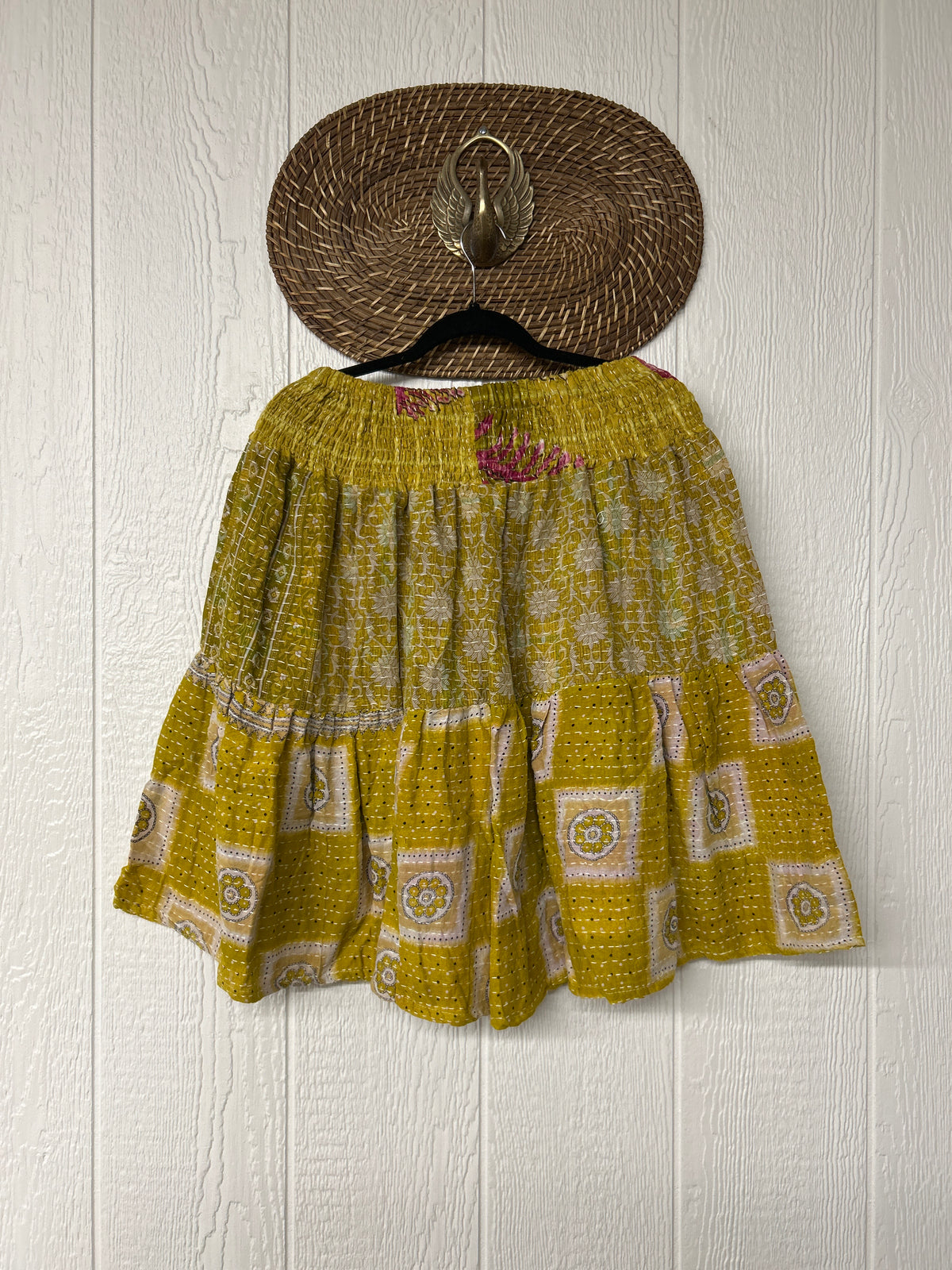 Pareo Kantha Meadow Skirt 0826 245