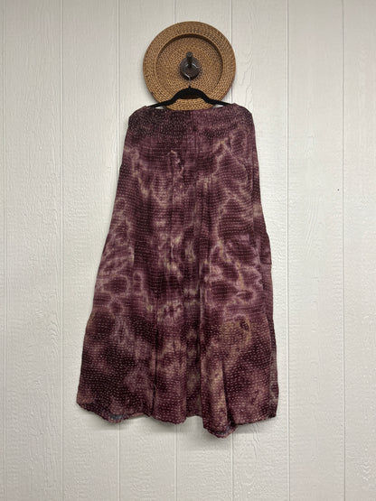 Pareo Kantha Lotus Maxi Skirt 0826 096