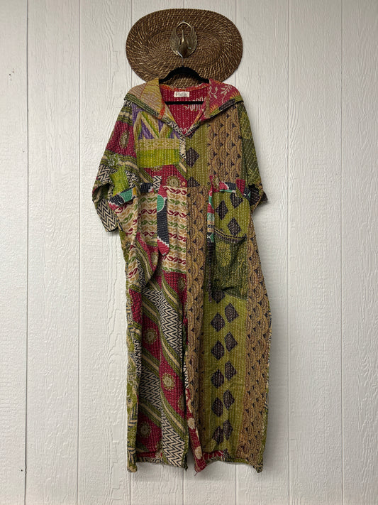 Kantha Zen Hoodie Jumpsuit 0925 012