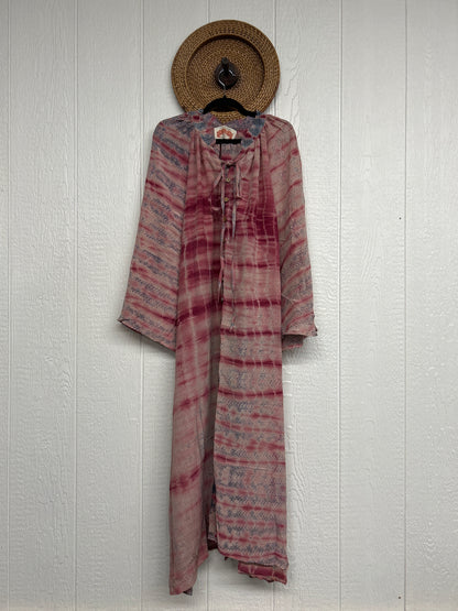 Crepe Sari Woodstock Duster Dress 0226 156