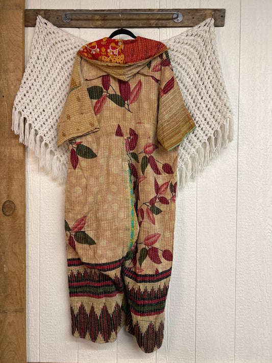 Kantha Zen Hoodie Jumpsuit 0925 252