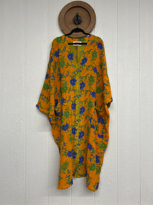 Crepe Sari Gaia Duster Dress 0826 219