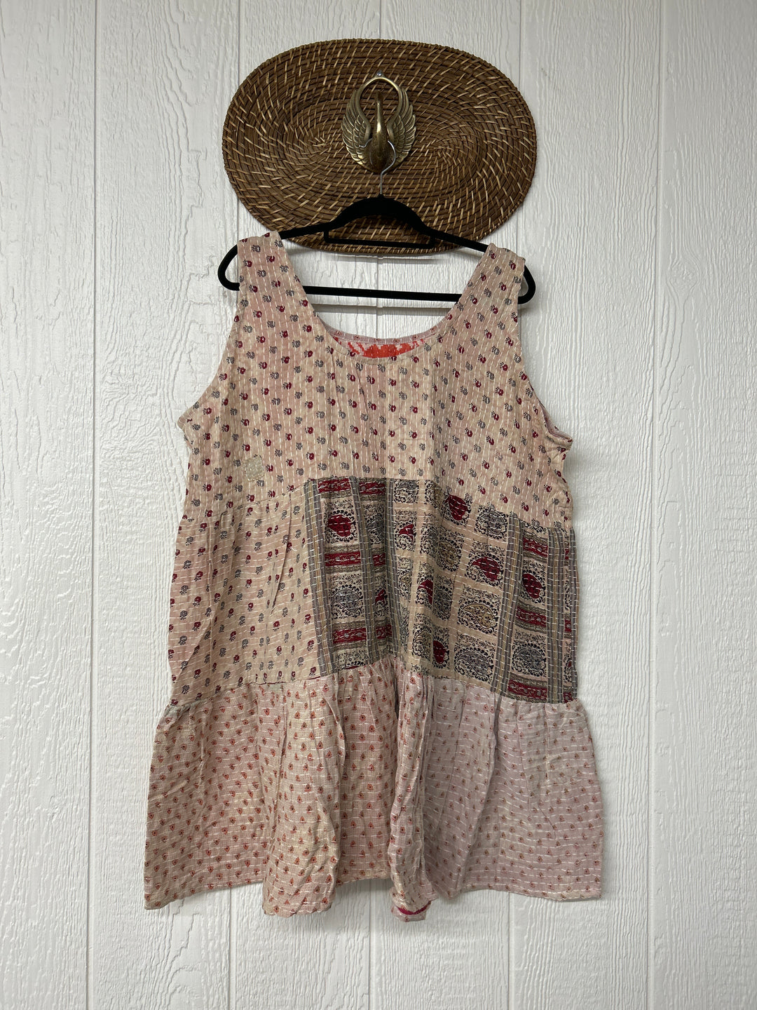 Kantha Meadow Mini Dress 0625 149