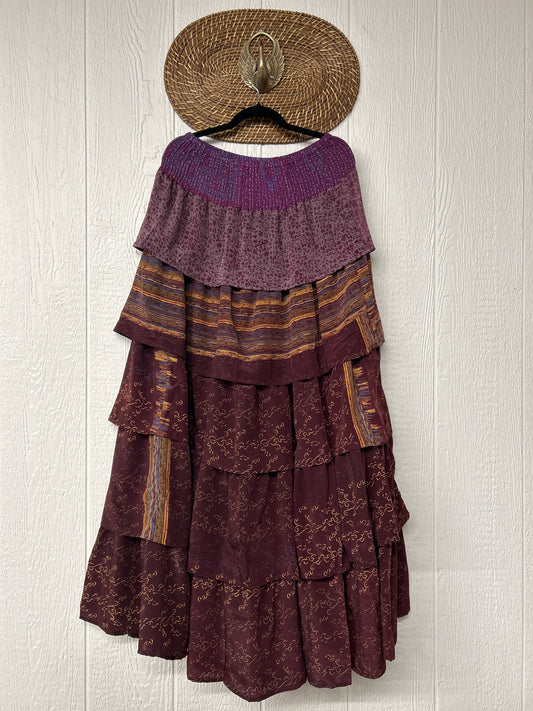 Rasgulla Sari Venus Ruffle Maxi 1125 098