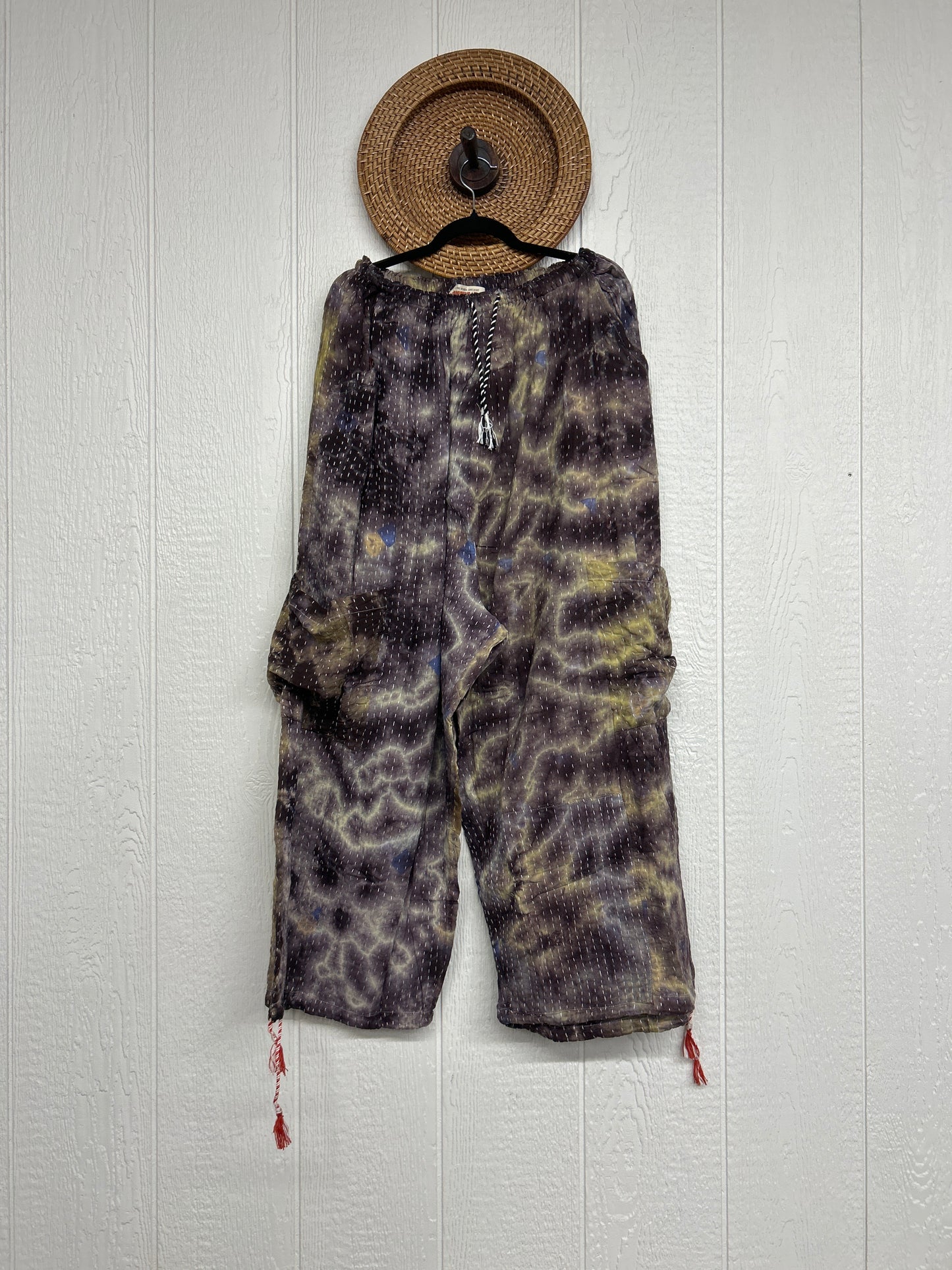 Aura Edit Pareo Kantha Karma Cargo Pants 0726 005