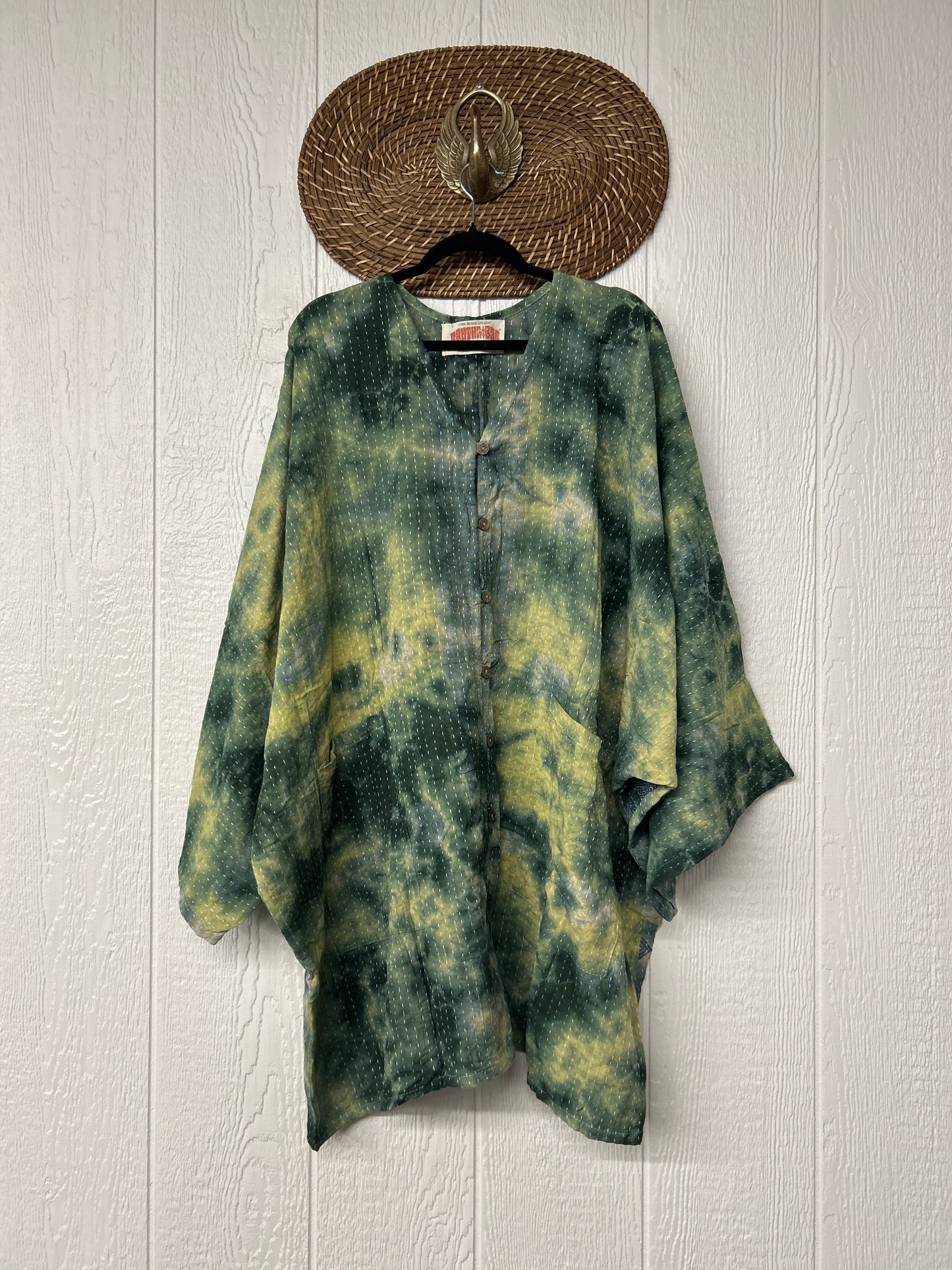 Pareo Kantha Gaia Button-Down Kimono 0526 018