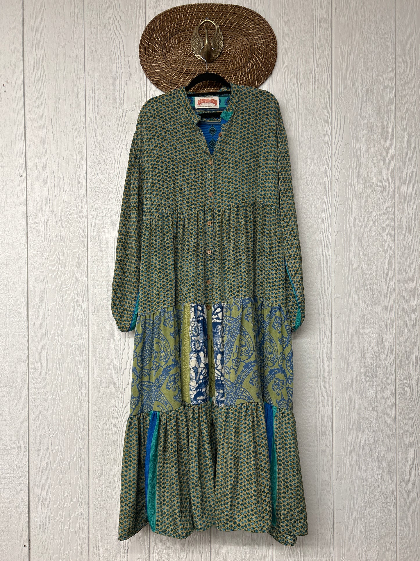 Rasgulla Sari Luminous Maxi Dress 0226 105