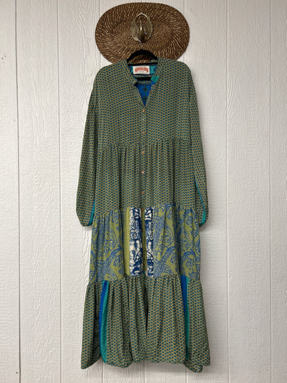 Rasgulla Sari Luminous Maxi Dress 0226 105