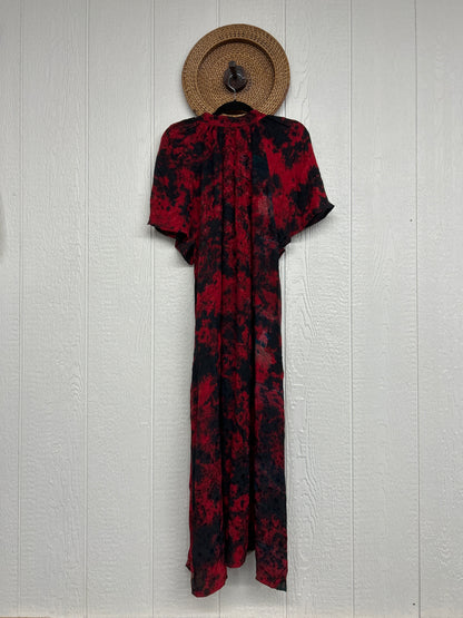 Crepe Sari Summer Woodstock Duster 0626 001