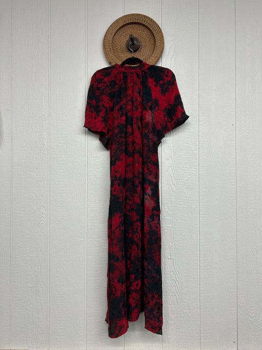 Crepe Sari Summer Woodstock Duster 0626 001