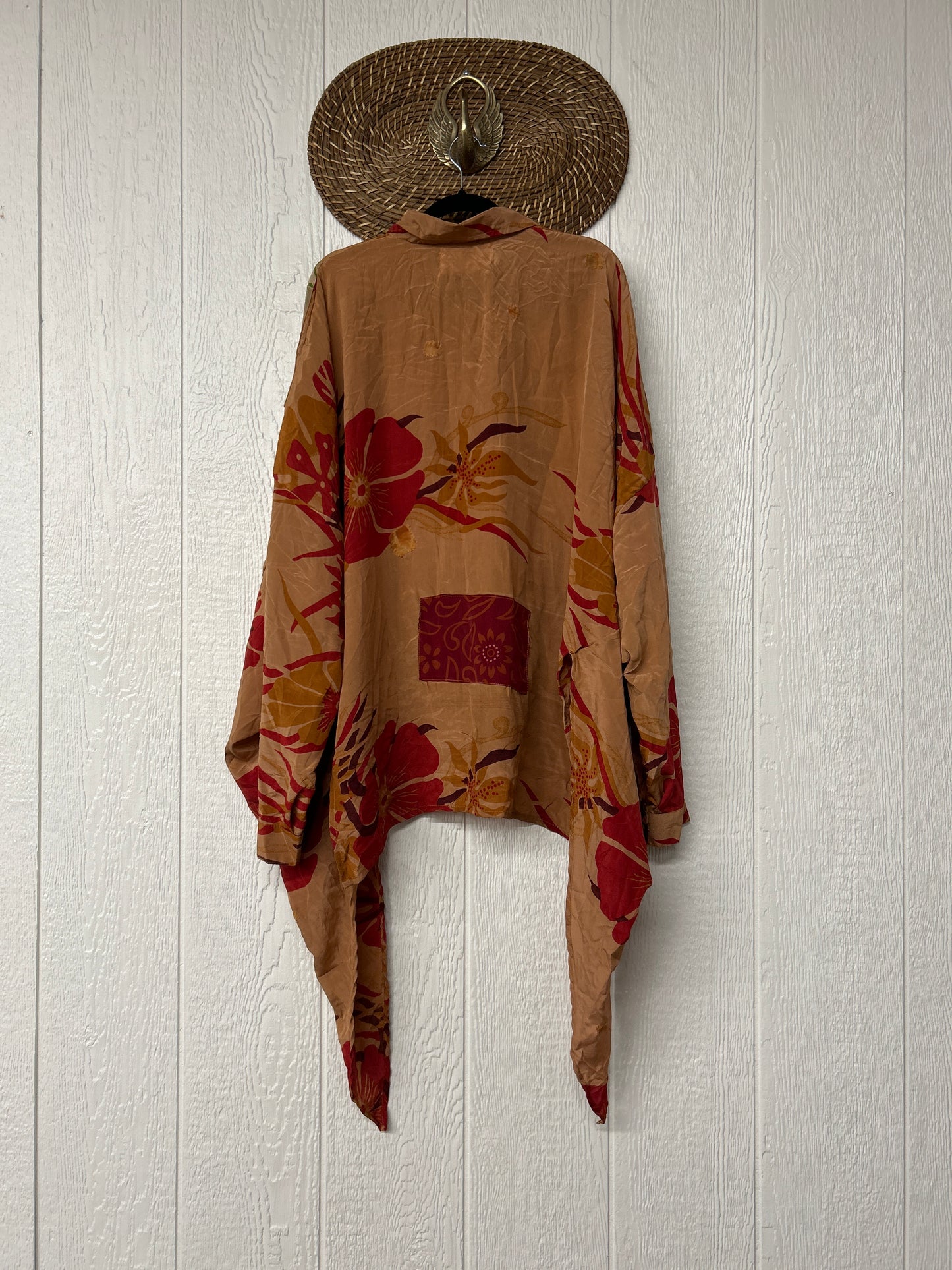 Crepe Sari Nirvana Button Down 1125 098