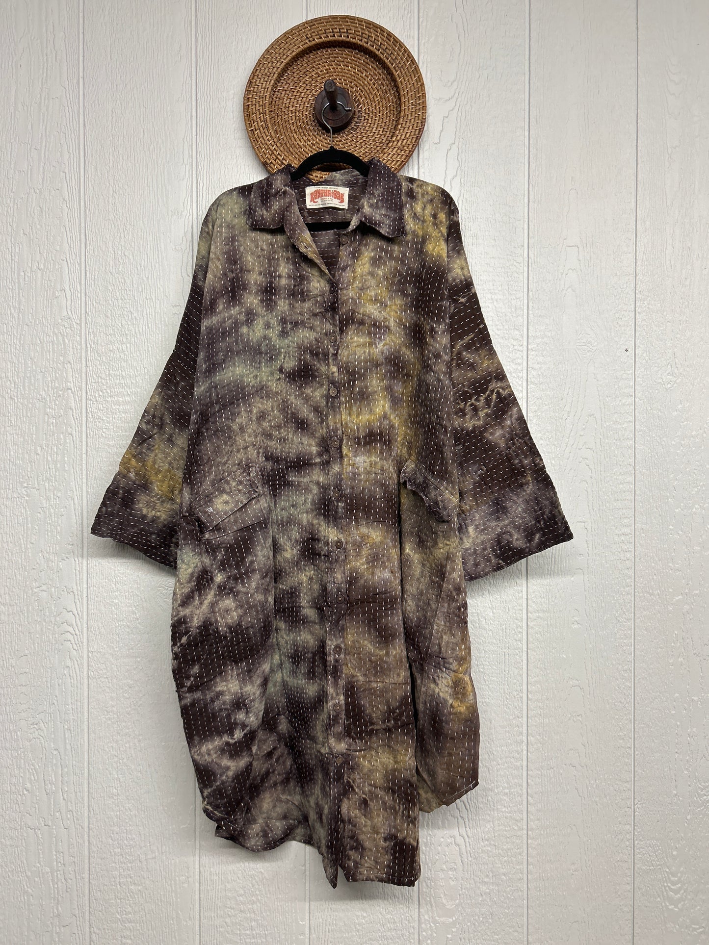 Pareo Kantha Free To Be Longsleeve Maxi 0526 014