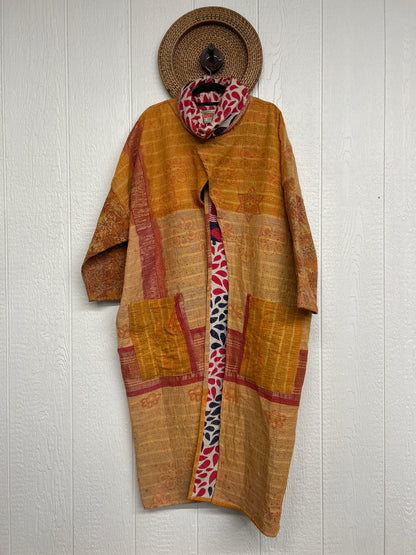 Fine Kantha Cowl Split Pullover 1225 228