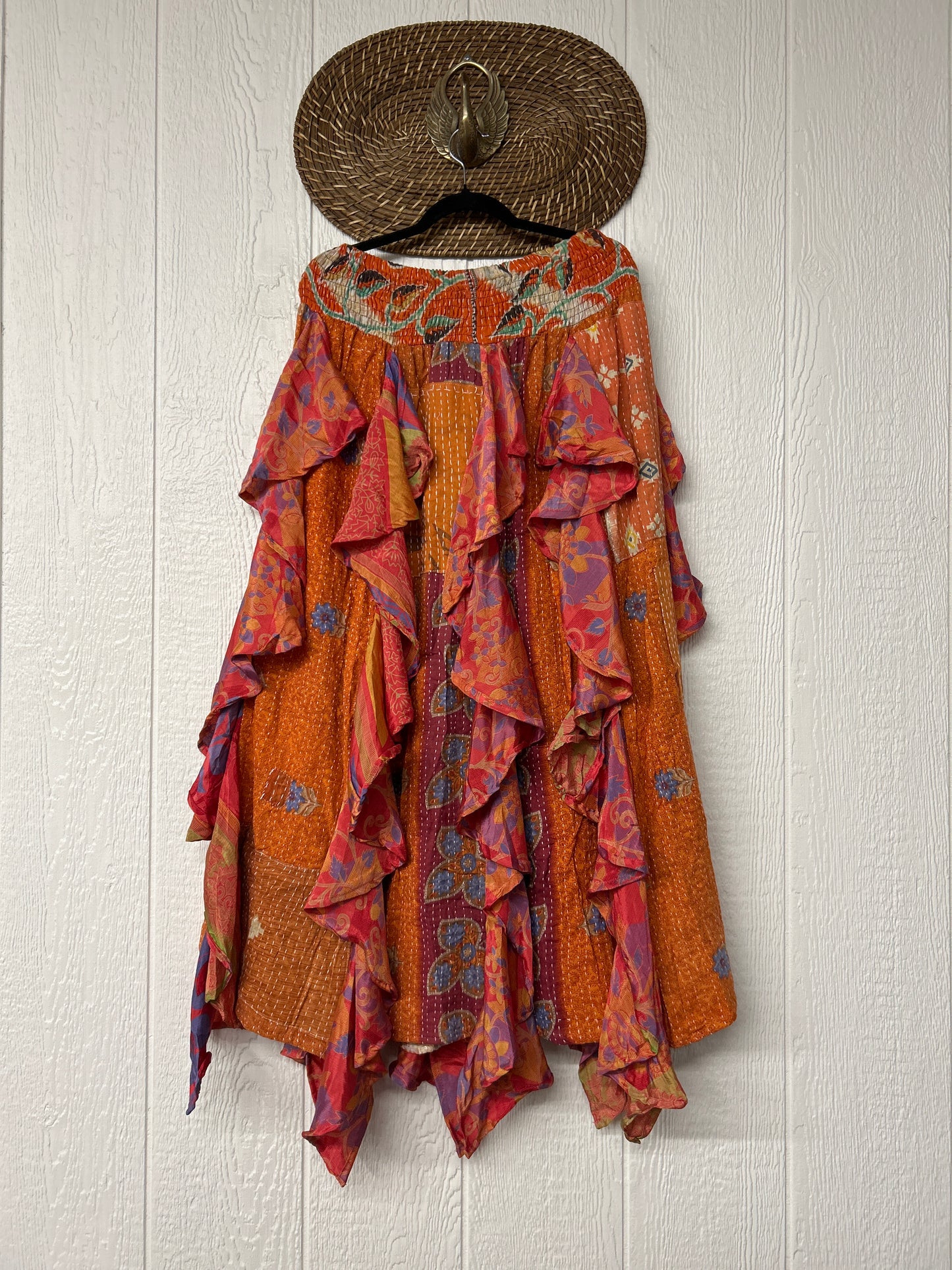 Pareo Kantha Willow Maxi Skirt 0826 101