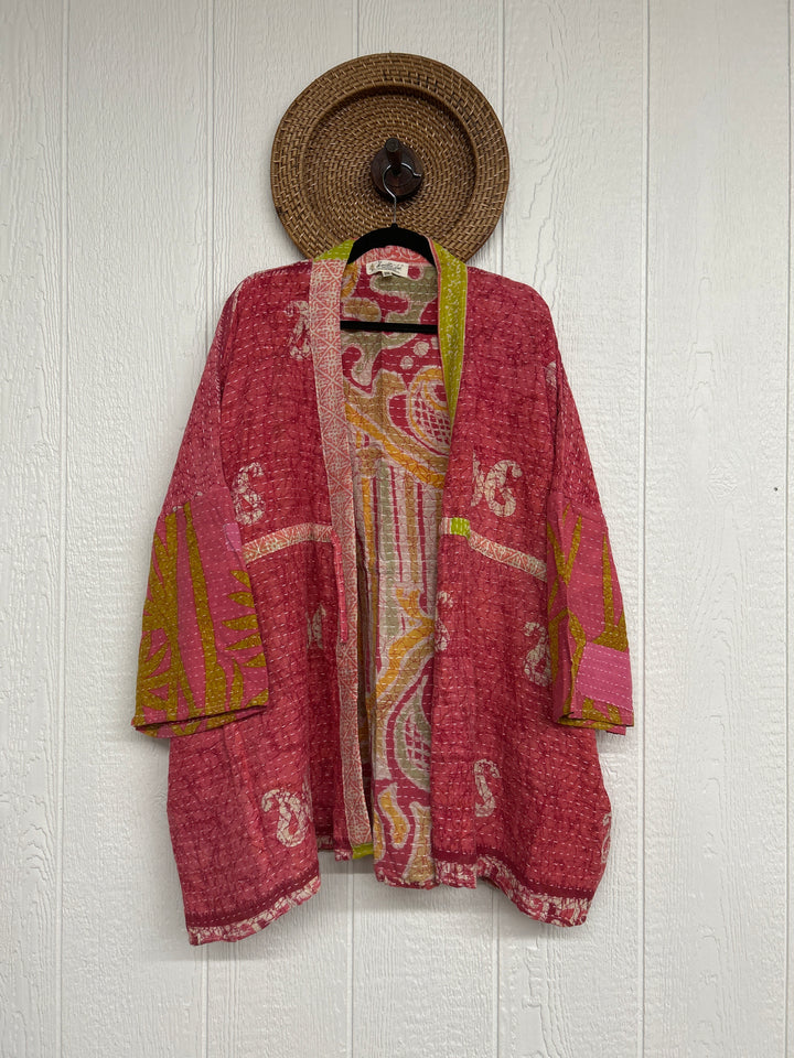 Kantha Shortie Kimono 0325 217