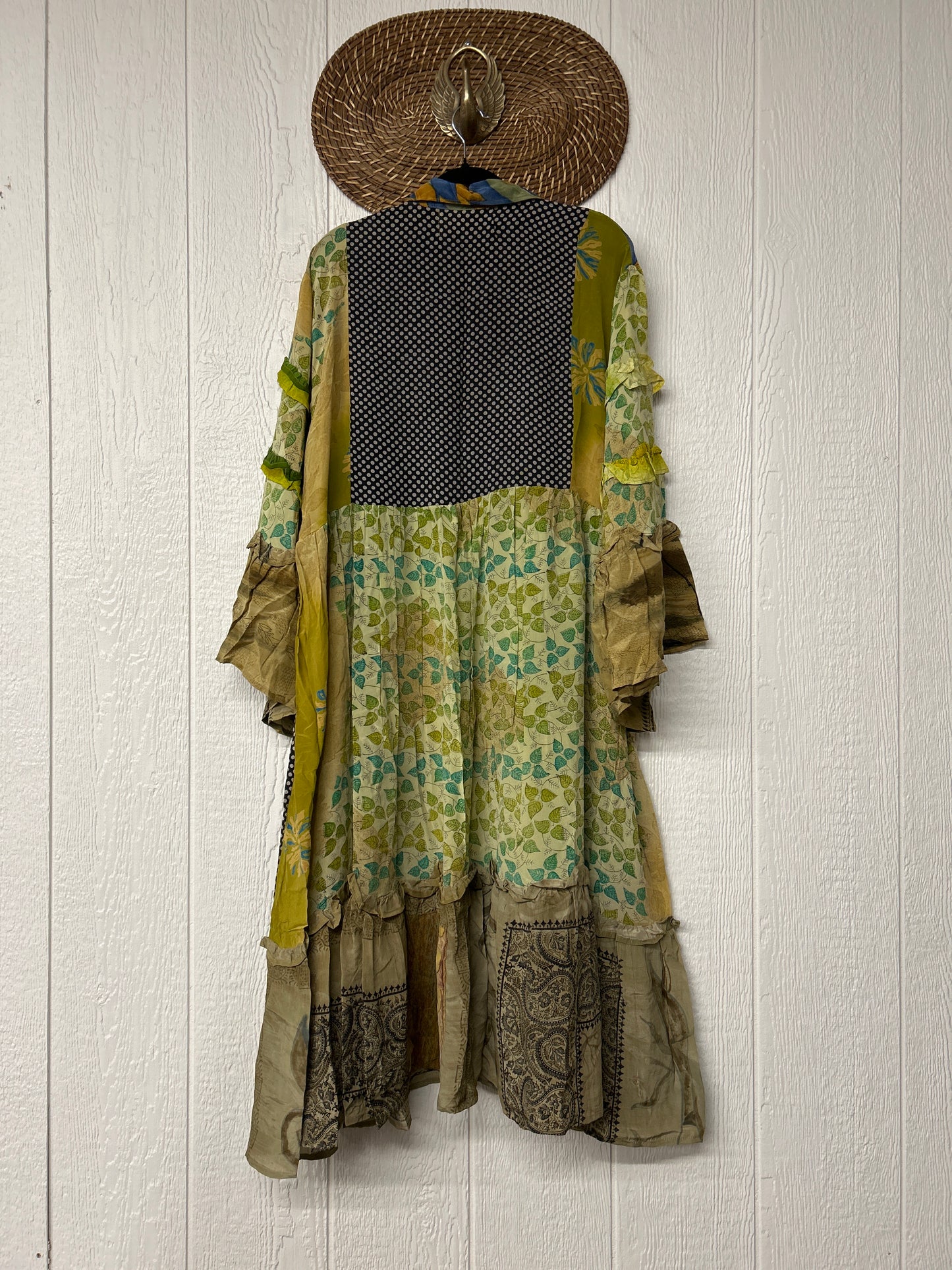 Crepe Sari Rhiannon Duster Dress 0226 045