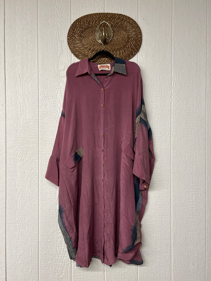 Crepe Sari Free To Be Longsleeve Maxi 1225 074