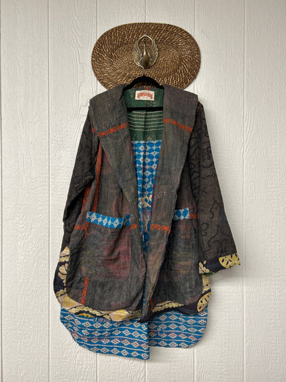 Fine Kantha Drifter Coat 1026 147