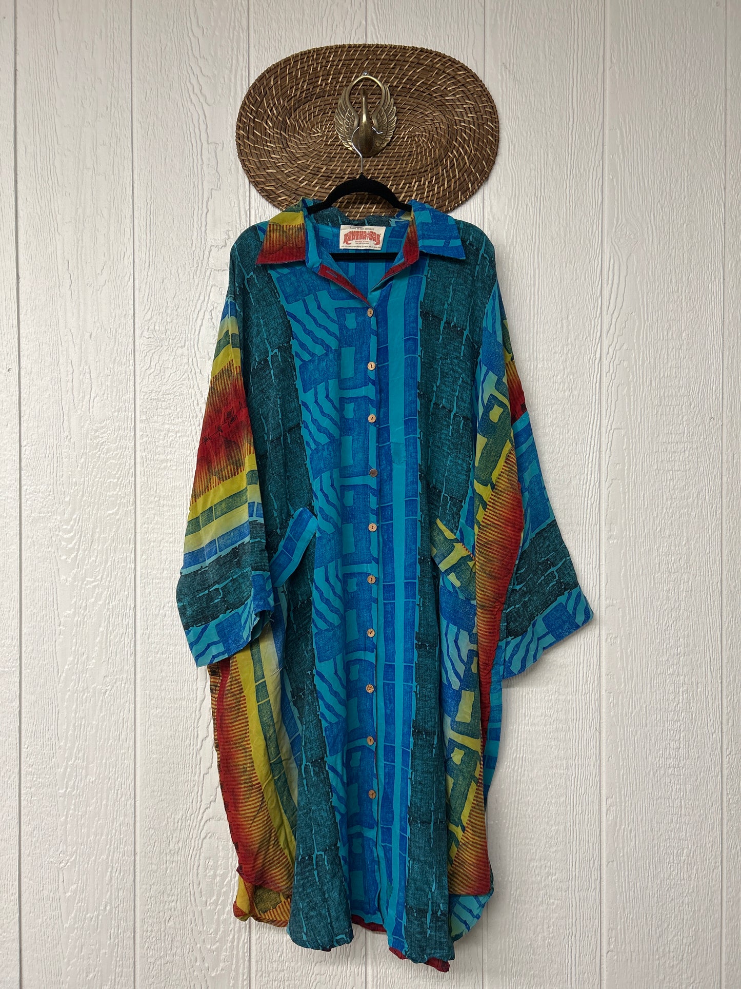 Crepe Sari Free To Be Longsleeve Maxi 1225 064