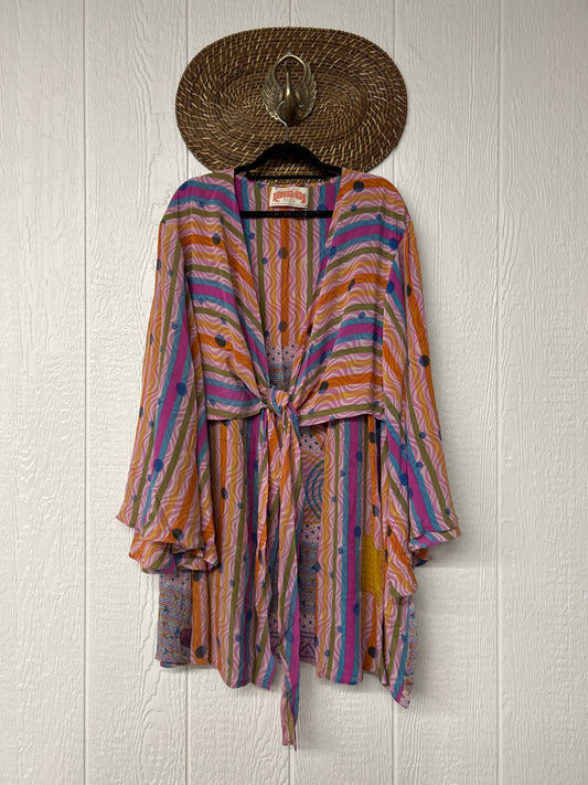 Crepe Sari Shortie Spellbound Kimono 0426 096