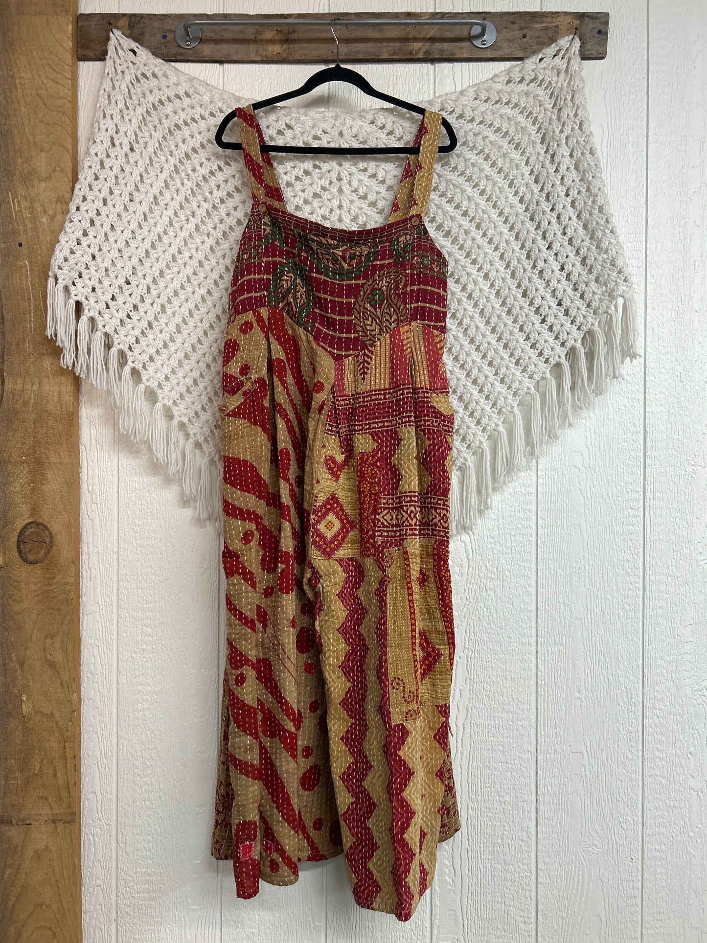 Crossroad Kantha Overalls 1025 023