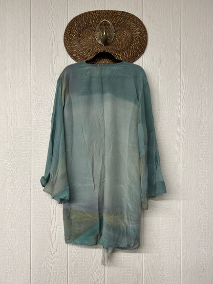 Crepe Sari Shortie Spellbound Kimono 0426 067