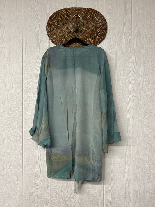 Crepe Sari Shortie Spellbound Kimono 0426 067