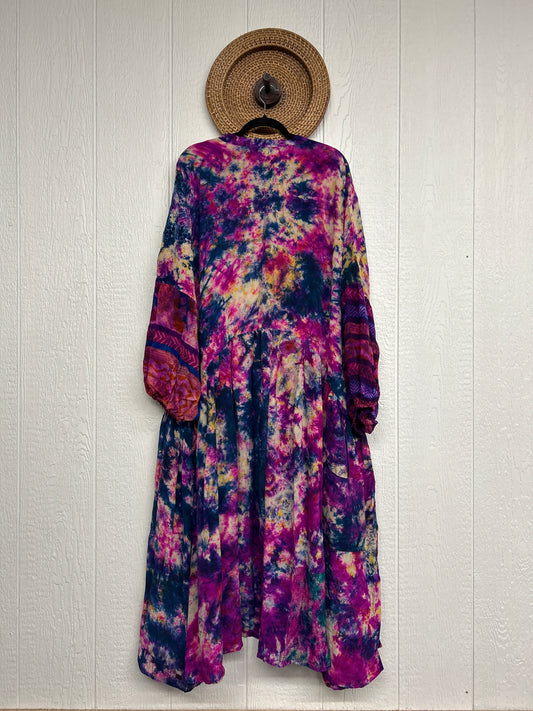 Crepe Sari Evermore Kimono 1026 085
